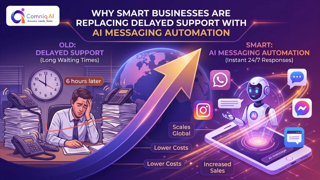 Smart Businesses Are Replacing Delayed Support With AI Messaging Automation