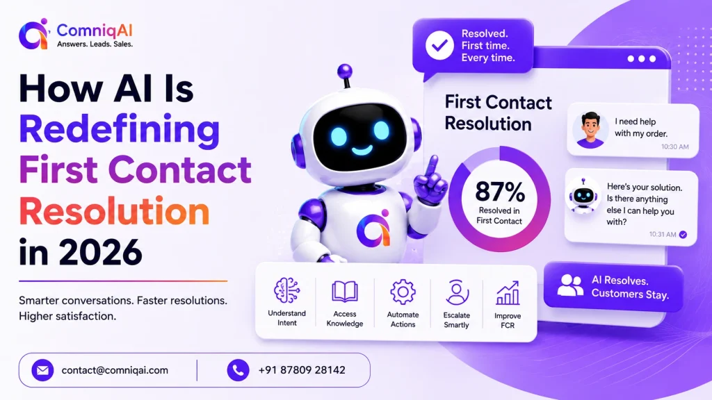 How AI Is Redefining First Contact Resolution in 2026